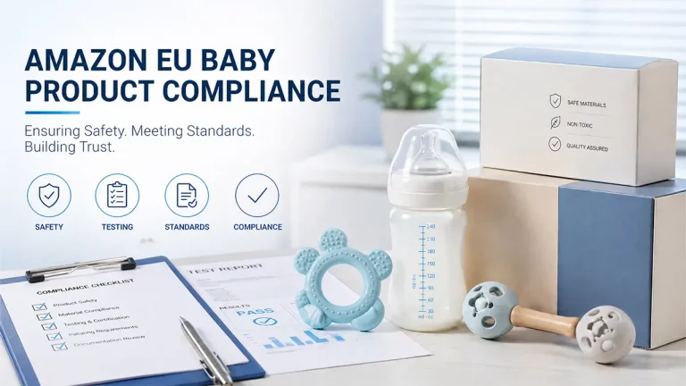 Amazon EU baby product compliance checklist for GPSR and ASIN suppression