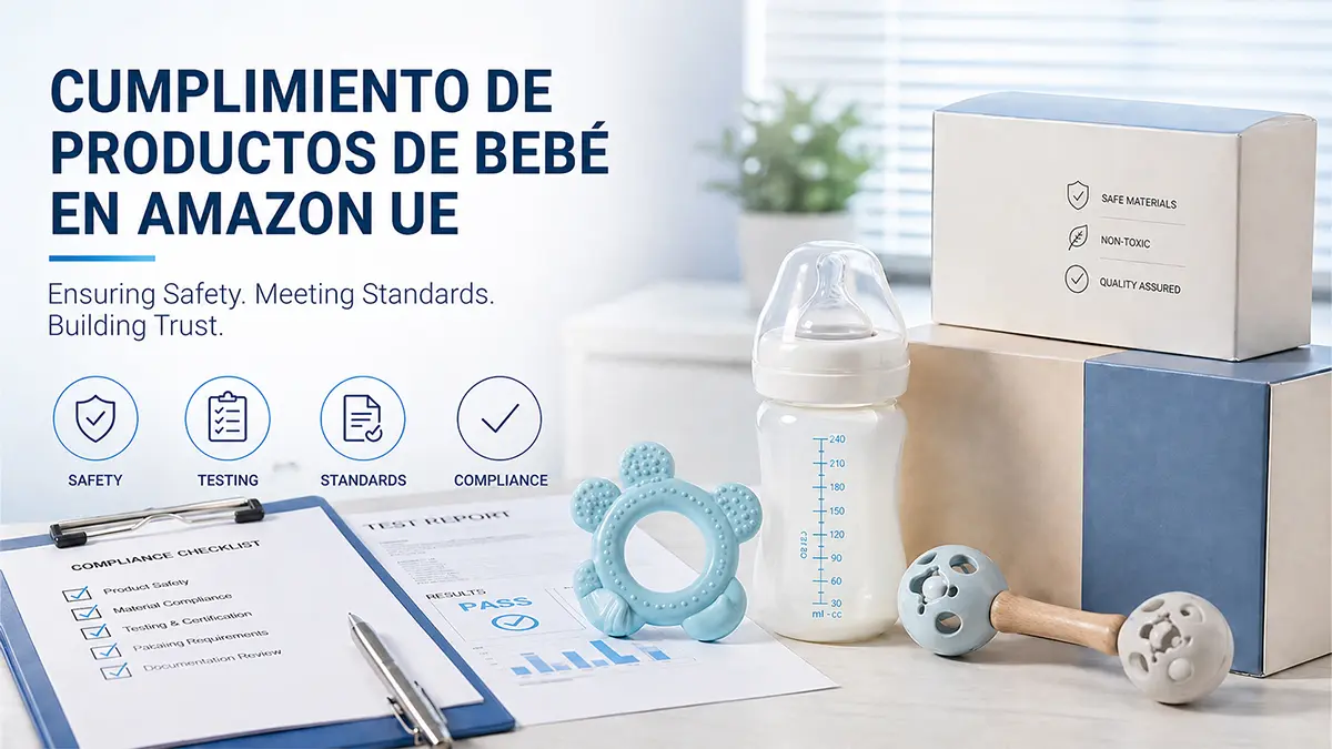 cumplimiento de productos para bebés en Amazon UE